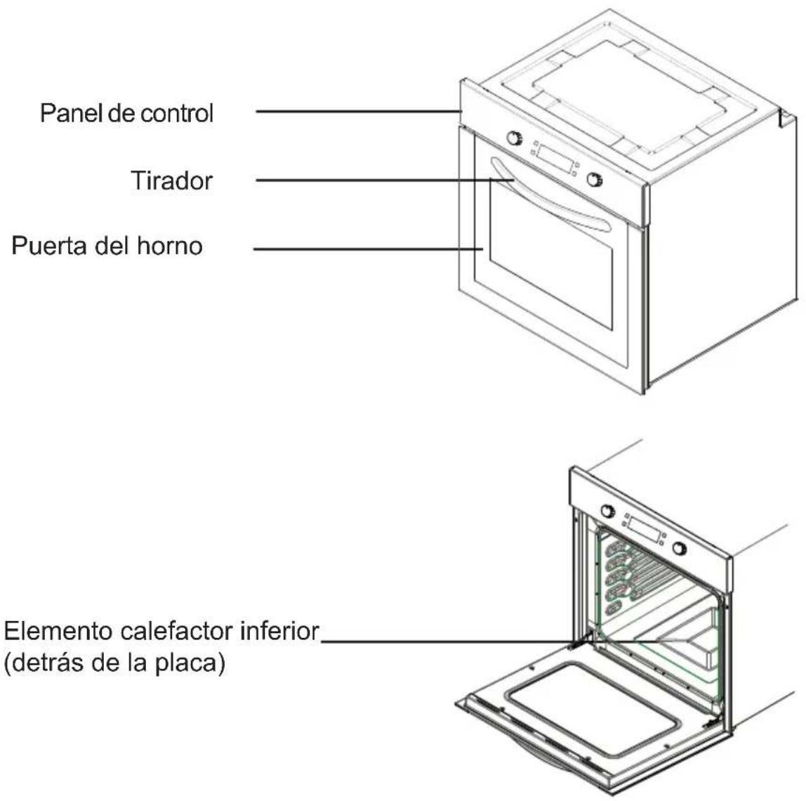 SHARP K-61V28IM1-EU - PRESENTACIÓN Y DIMENSIONES DEL PRODUCTO - 1