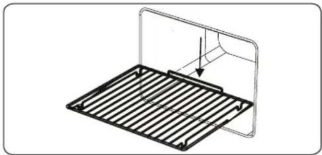 SHARP K-61D27IM1-EU - Μεταλλική σχάρα - 1