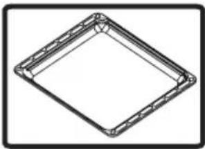 SHARP K-61D27IM1-EU - Plaque de cuisson peu profonde - 1