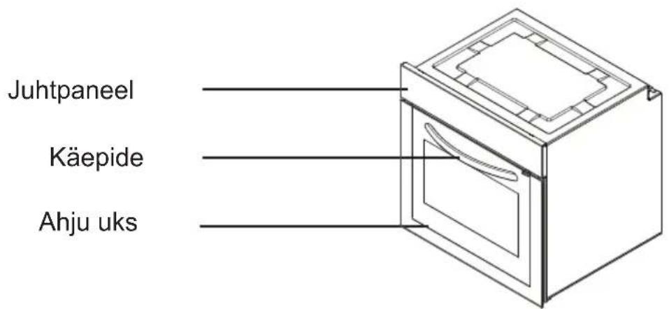 SHARP K-61D27IM1-EU - TOOTE ESITLEMINE JA MÕÕTMED - 1