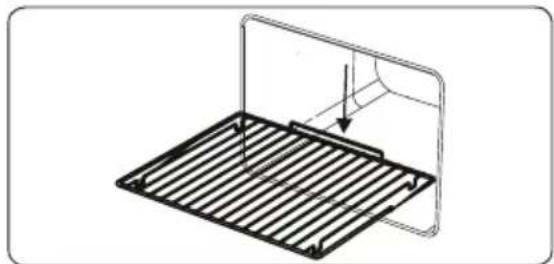 SHARP K-61D27IM1-EU - Grelha de metal - 2