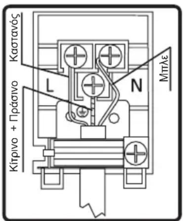 SHARP K-61D27IM1-EU - ΚΑΛΩΔΙΩΣΗ ΚΑΙ ΑΣΦΑΛΕΙΑ ΤΟΥ ΕΝΤΟΙΧΙΣΜΕΝΟΥ ΦΟΥΡΝΟΥ - 1