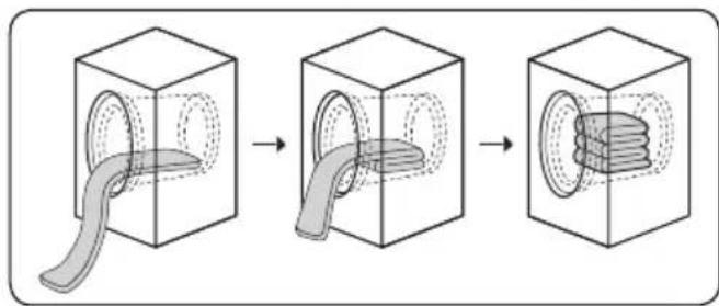 SHARP ES-HDB8147WD-FR - Chargement du linge dans la machine - 2