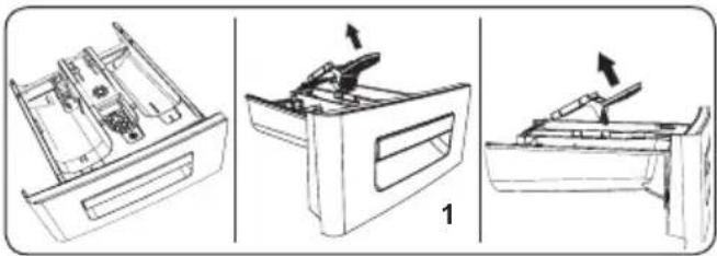 SHARP ES-HDB8147WD-FR - SIPHON ADOUCISSANT / CORPS / TAMBOUR - 1