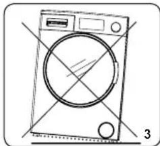 SHARP ES-NDH0144WC-DE - Réglage des pieds / Réglage des haubans ajustables - 3