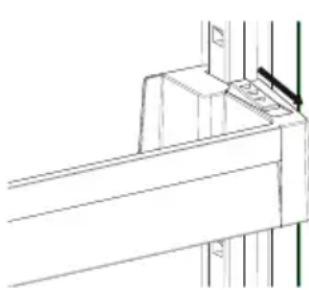 SHARP SJ-BE237E00X-EU - Balconnet réglabe AdaptiLift (Dans certains modèles) - 1