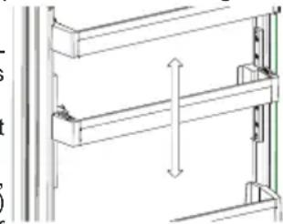 SHARP SJ-BE237E00X-EU - Balconnet réglabe AdaptiLift (Dans certains modèles) - 2