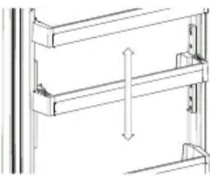 SHARP SJ-BE237E00X-EU - Adapti-Lift ukseriui (Osadel mudelitel) - 2