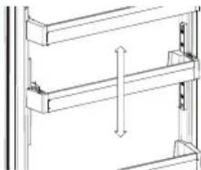 SHARP SJ-BA05DTXLE-EU - Adapti-Lift-Türablage (Bei einigen Modellen) - 2