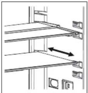 SHARP SJ-BB04NTXWF-EU - Clayette rétractable AdaptiShelf (Sur certains modèles) - 1