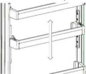 SHARP SJ-BB04NTXWF-EU - Adapti-Lift / Estante de puerta regulable (En algunos modelos) - 2