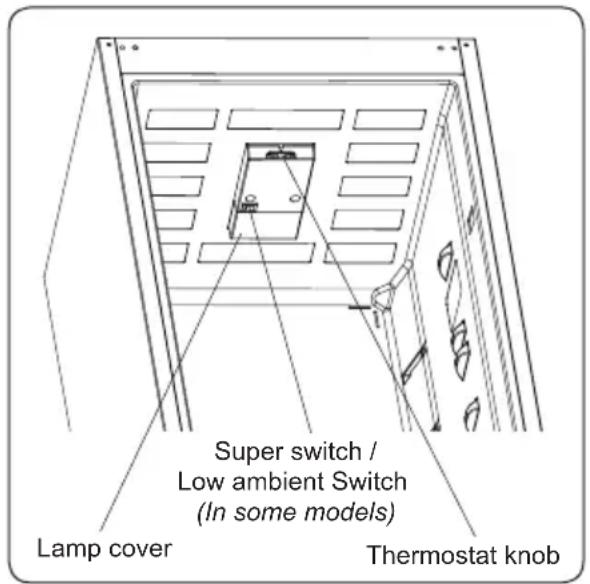SHARP SJ-BB04NTXWF-EU - Thermostat setting - 1