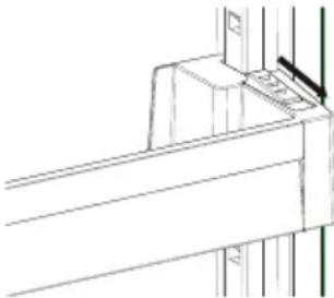 SHARP SJ-TE435H4I-EU - Estantería de puerta Adapti-Lift (En algunos modelos) - 1