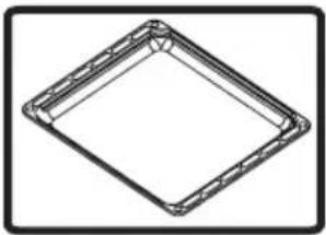SHARP K-60P19BNM -EU - Plaque de cuisson peu profonde - 1