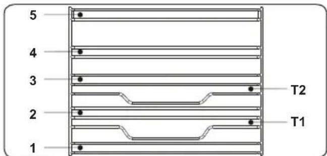 SHARP K-60P19BNM -EU - Grille métallique EasyFix - 1