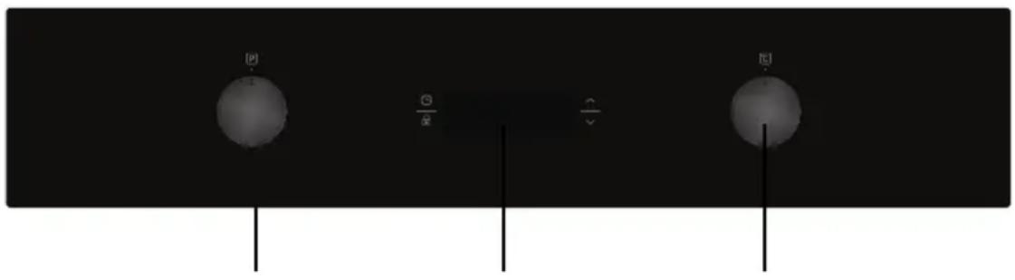 SHARP K-60P19BNM -EU - Panneau de contrôle - 1