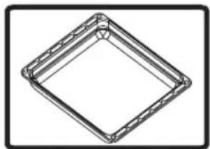 SHARP K-60P19BNM -EU - Plaque de cuisson profonde - 1