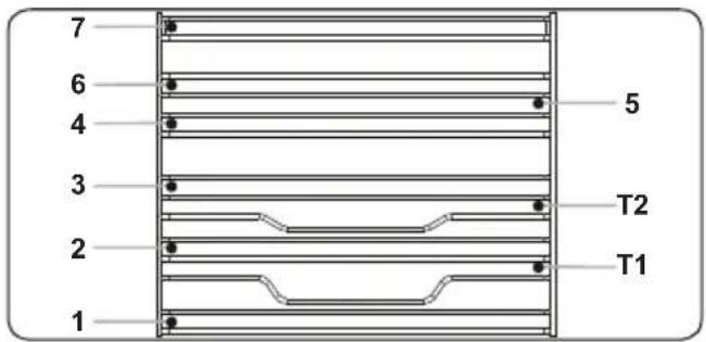 SHARP K-71V28IM2-EU - La grille métallique EasyFix - 1