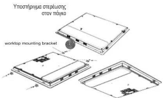 SHARP K-60D19BM1-EU - Κατάλληλη τοποθέτηση της εντοιχισμένης κουζίνας - 2