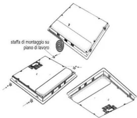 SHARP K-60D19BM1-EU - Individuazione della piastra incorporata - 2