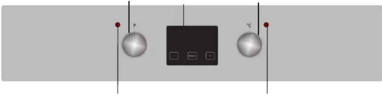 SHARP K-60D19BM1-EU - Ovládací panel - 1