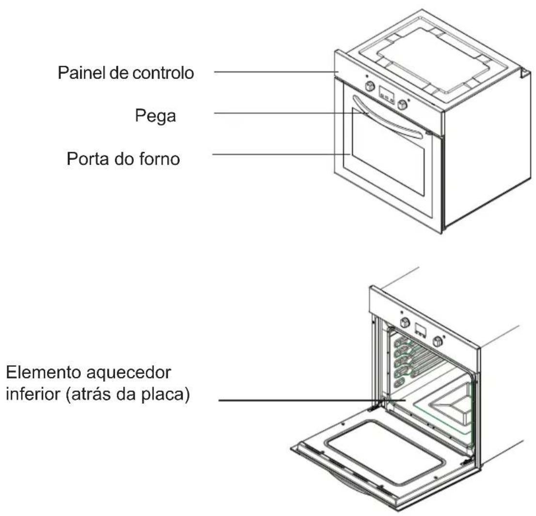 SHARP K-60D19BM1-EU - APRESENTAÇÃO E TAMANHO DO PRODUTO - 1