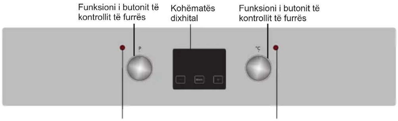 SHARP K-60D19BM1-EU - Paneli i kontrollit - 1