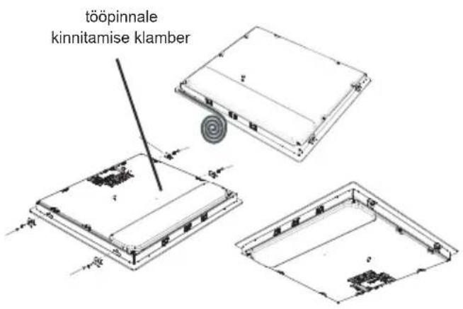 SHARP KH-6V08BS00-EU - Integreeritud pliidi asukoht - 2