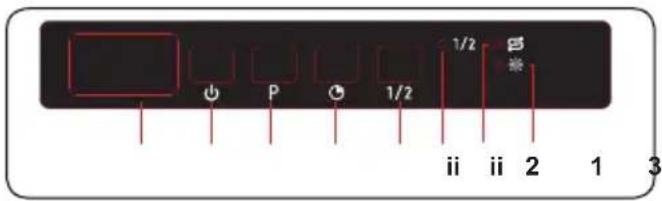 SHARP QW-I1GI47EX-FR - PANNEAU DE COMMANDE - 1
