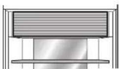 SHARP SJ-XG640M-BE - Divvirzienu svaigās pārtikas telpas durvis - 2