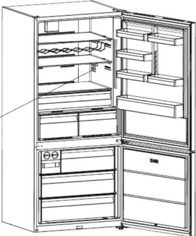 SHARP SJ-BA35CHXIE-EU - Vriescompartment - 1