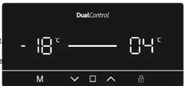 SHARP SJ-BA35CHXIE-EU - Tiefkühltemperatur einstellen - 1