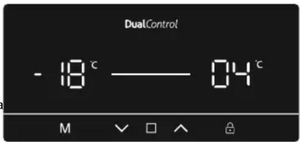 SHARP SJ-BA35CHXIE-EU - Definições de Temperatura do Congelador - 1