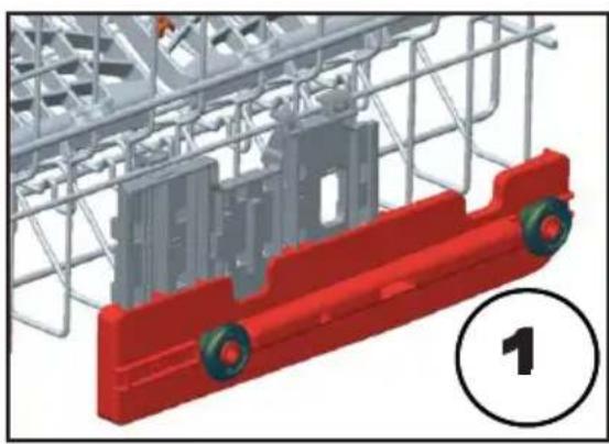 SHARP QW-NS22F47EI-DE - Hoogteverstelling bovenste mand wanneer deze vol is - 2