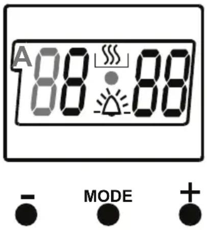 SHARP KF-76FVDD22WM-CH - Réglage de la minuterie d'avertissement audible : - 2