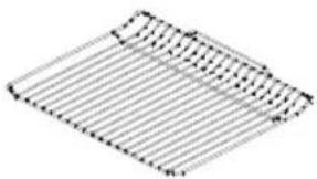 SHARP KF-76FVDD22WM-CH - Drahtgitter - 1