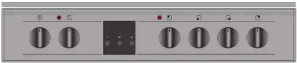 SHARP KF-76FVDD22WM-CH - Steuertafel - 1
