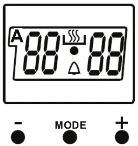 SHARP KF-76FVDD22WM-CH - Use of digital timer - 1