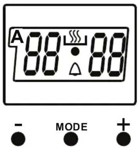 SHARP KF-76FVDD22WM-CH - Användning av digital timer - 1