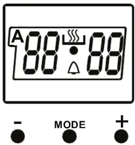 SHARP KF-76FVDD22WM-CH - Audible Warning Time Adjustment: - 1