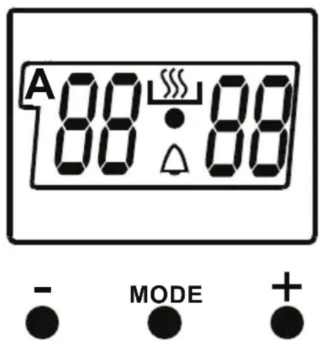 SHARP KF-76FVDD22WM-CH - Uso del timer digitale - 1