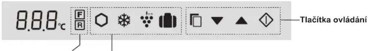 SHARP SJ-XG690G-BK - Ovladaci panel (SJ-XG690G, SJ-XG740G) - 1