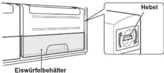 SHARP SJ-XG690G-BK - Eiswürfel machen - 3