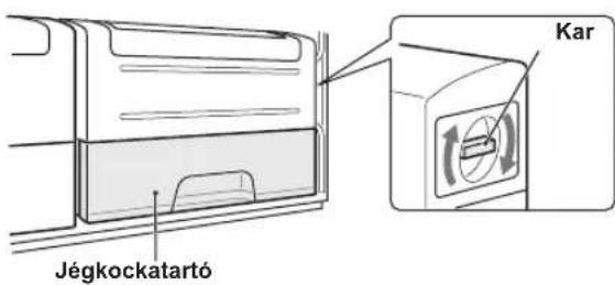 SHARP SJ-XG690G-BK - Jégkocka készités - 3