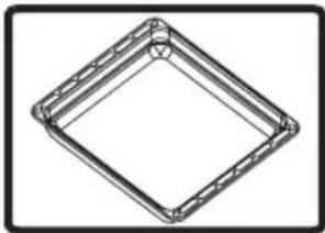 SHARP K-50M22BL2-EU - Mély tepsi - 1