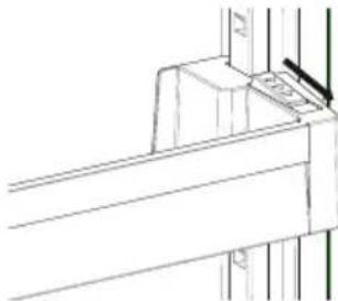 SHARP SJ-LC11CTXWF-EU - Adapti-Lift-Türablage (Bei einigen Modellen) - 1