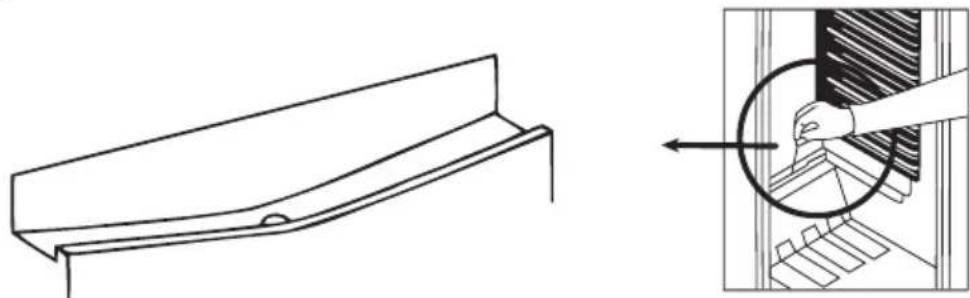 SHARP SJ-TE214M1NX-EU - Koelingscompartiment - 1