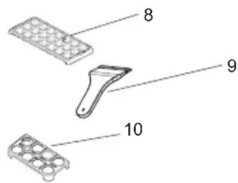 SHARP SJ-TE214M1NX-EU - PARTIE -2: PARTIES ET PIÈCES DE VOTRE RÉFRIGÉRATEUR - 2