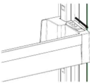 SHARP SJ-BE237E1X-EU - Adapti-Lift ukseriiul (Osadel mudelitel) - 1