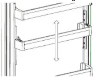 SHARP SJ-BE237E1X-EU - Balconnet réglable AdaptiLift (Dans certains modèles) - 2